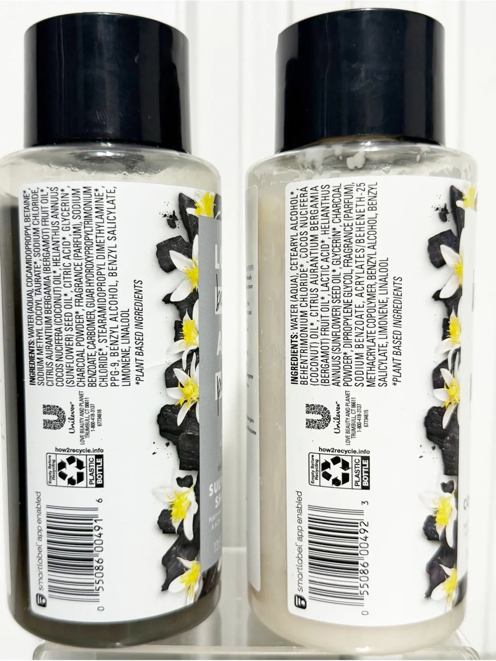 Love Beauty & Planet Delightful Detox SHAMPOO & CONDITIONER Charcoal & Bergamot